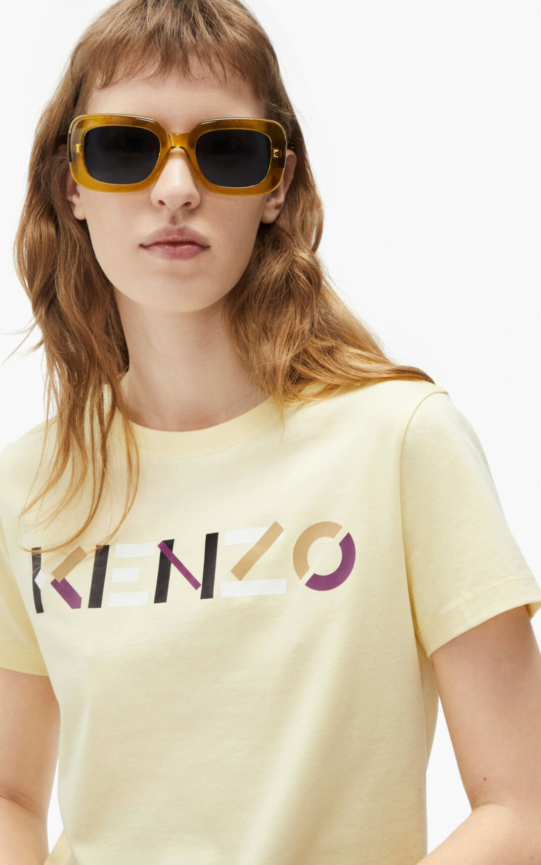 Kenzo with multicoloured logo T-shirt Dames Room | 52843QSLR